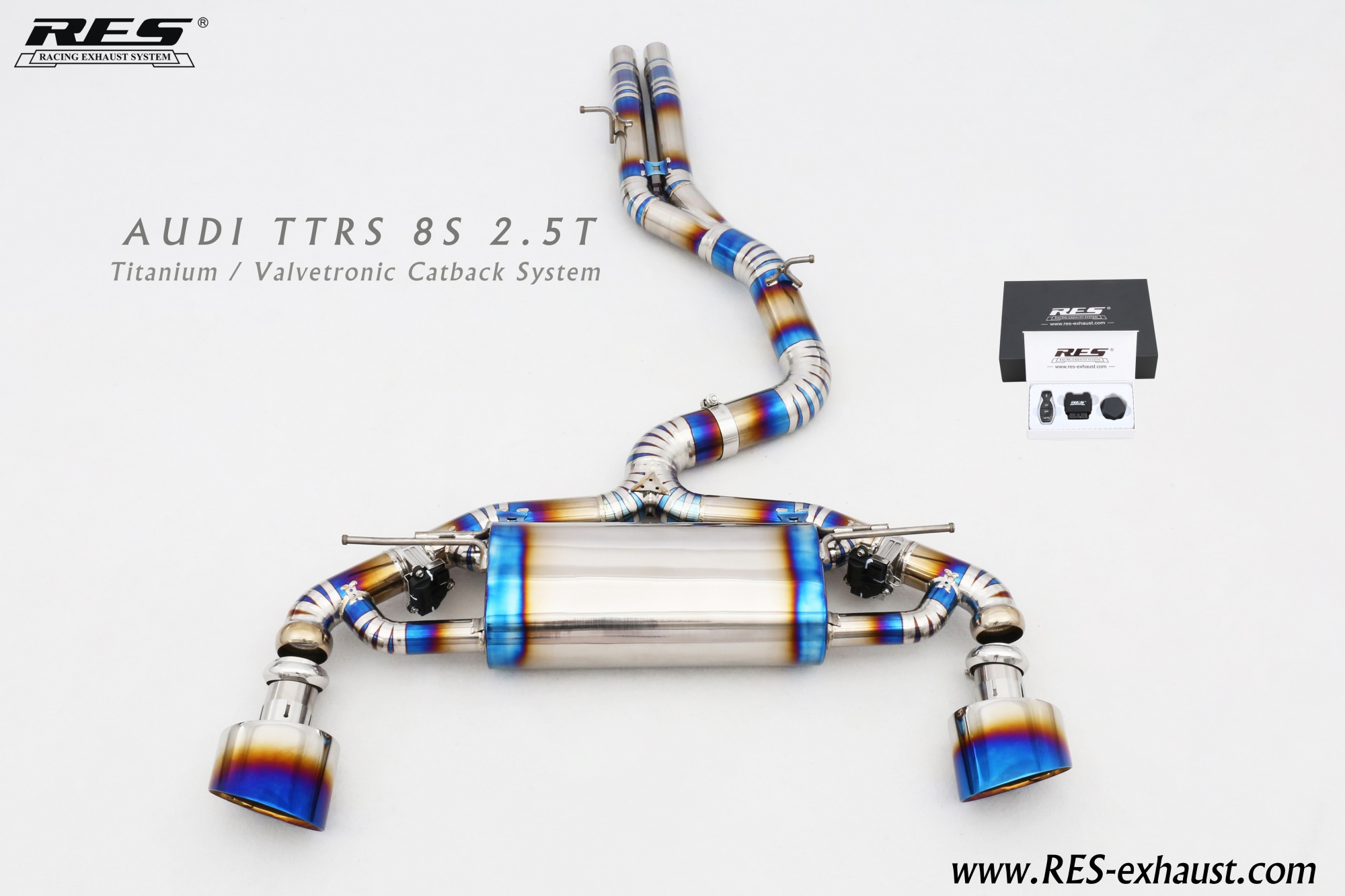 Audi TTRS Titanium / Valvetronic Catback System