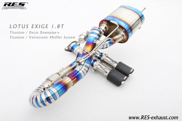 Lotus Elise 1.8T Titanium /Valvetronic Catback System