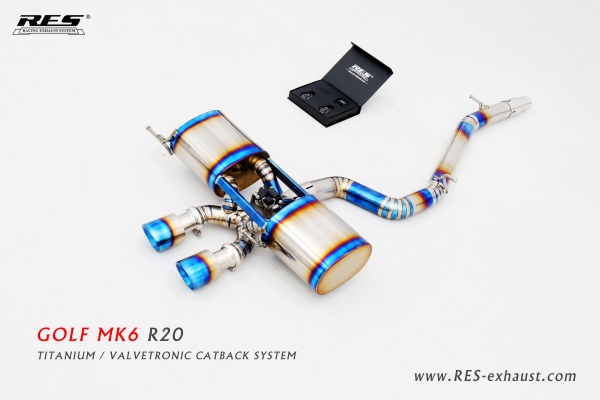 Volkswagen Golf R20 Titanium / Valvetronic Catback System