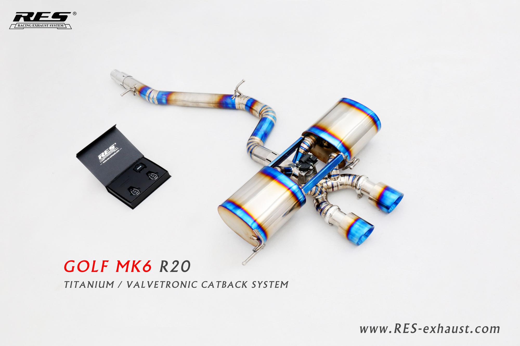 Volkswagen Golf R20 Titanium / Valvetronic Catback System
