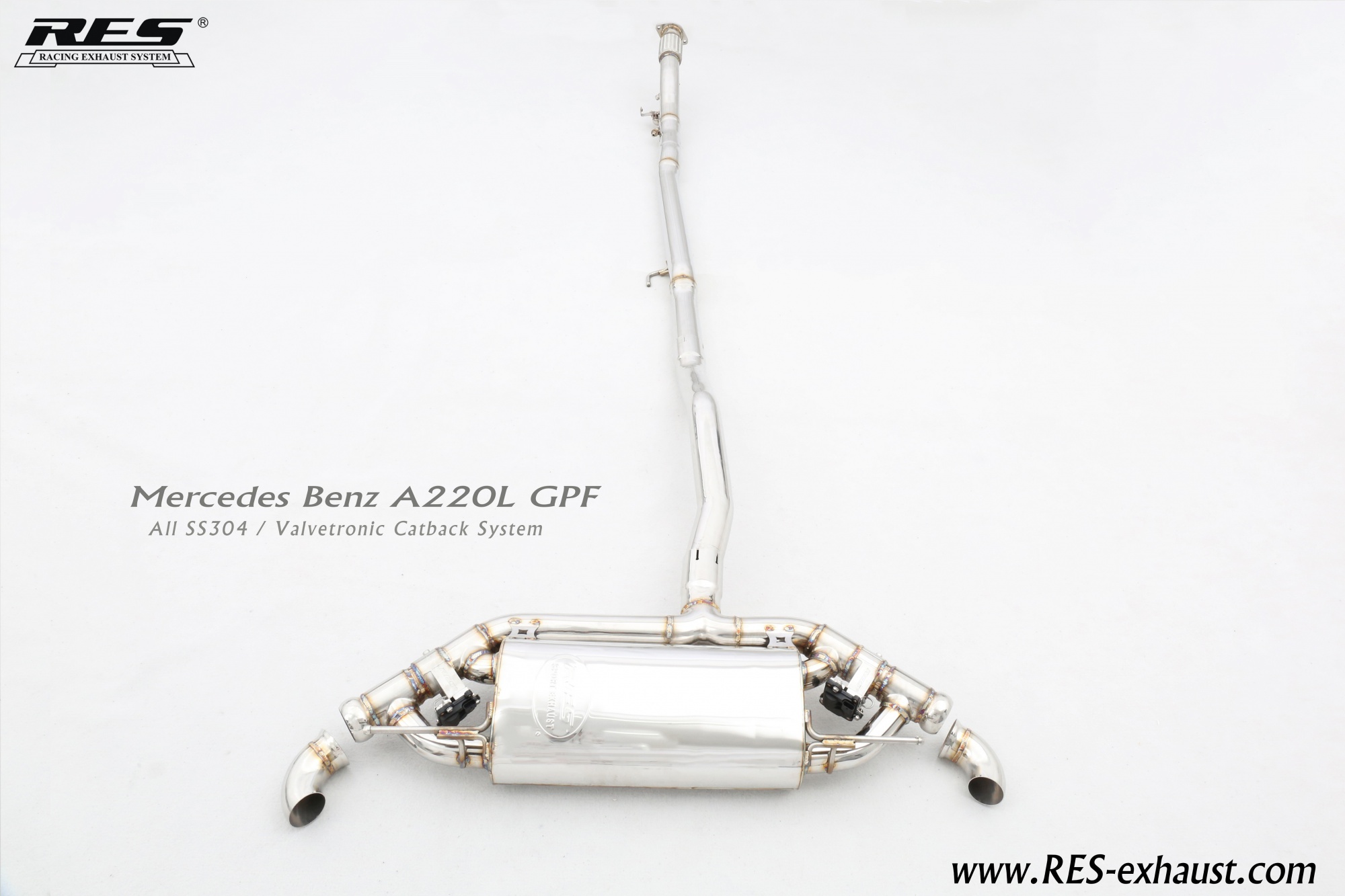 Mercedes-Benz W177 All SS304 / Valvetronic Catback System