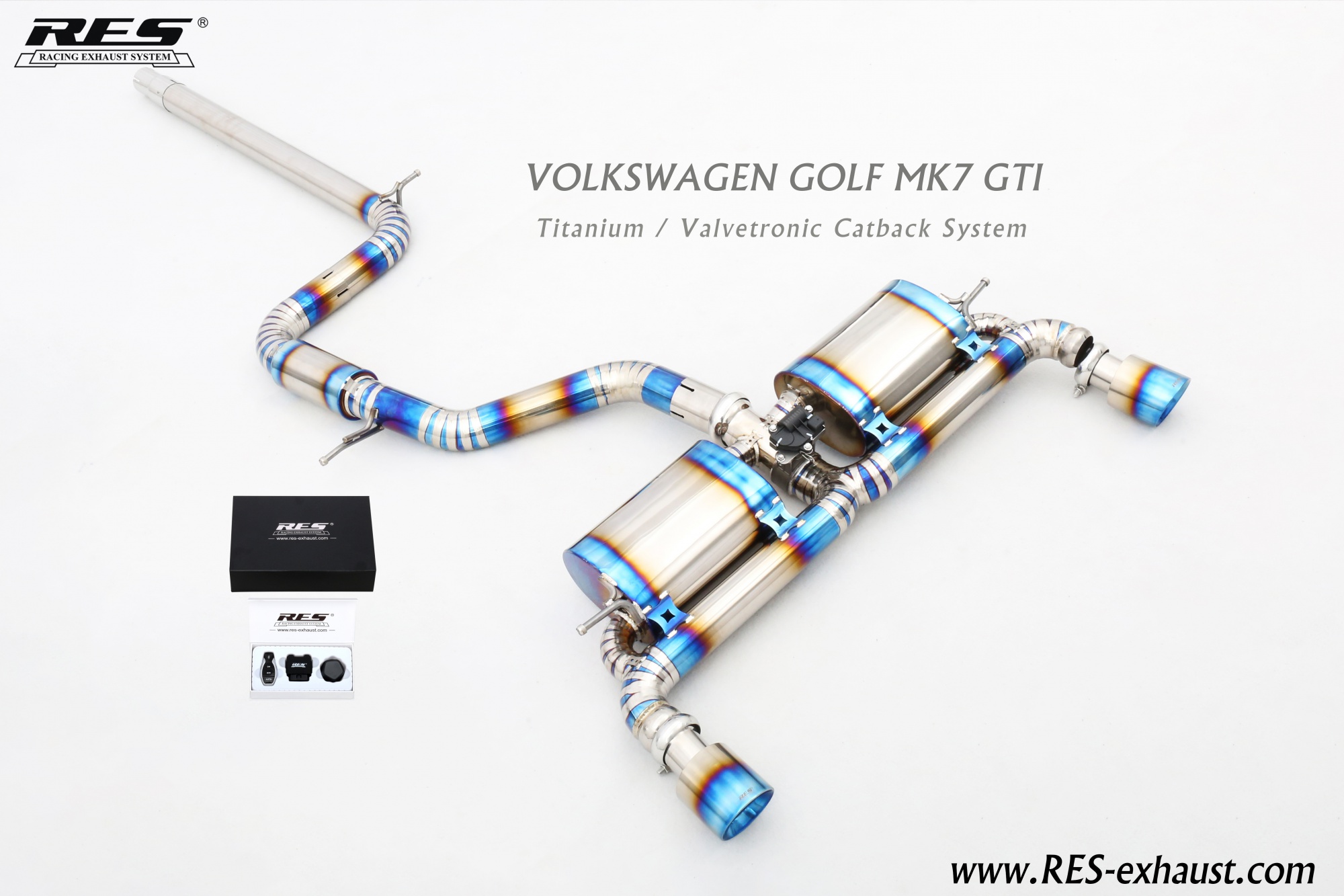Volkswagen Golf MK7 Titanium / Valvetronic Catback System