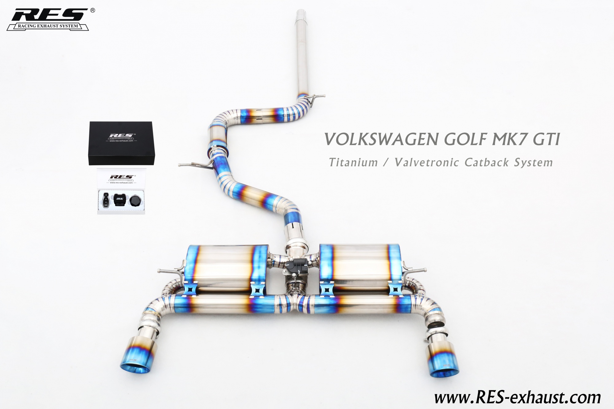 Volkswagen Golf MK7 Titanium / Valvetronic Catback System