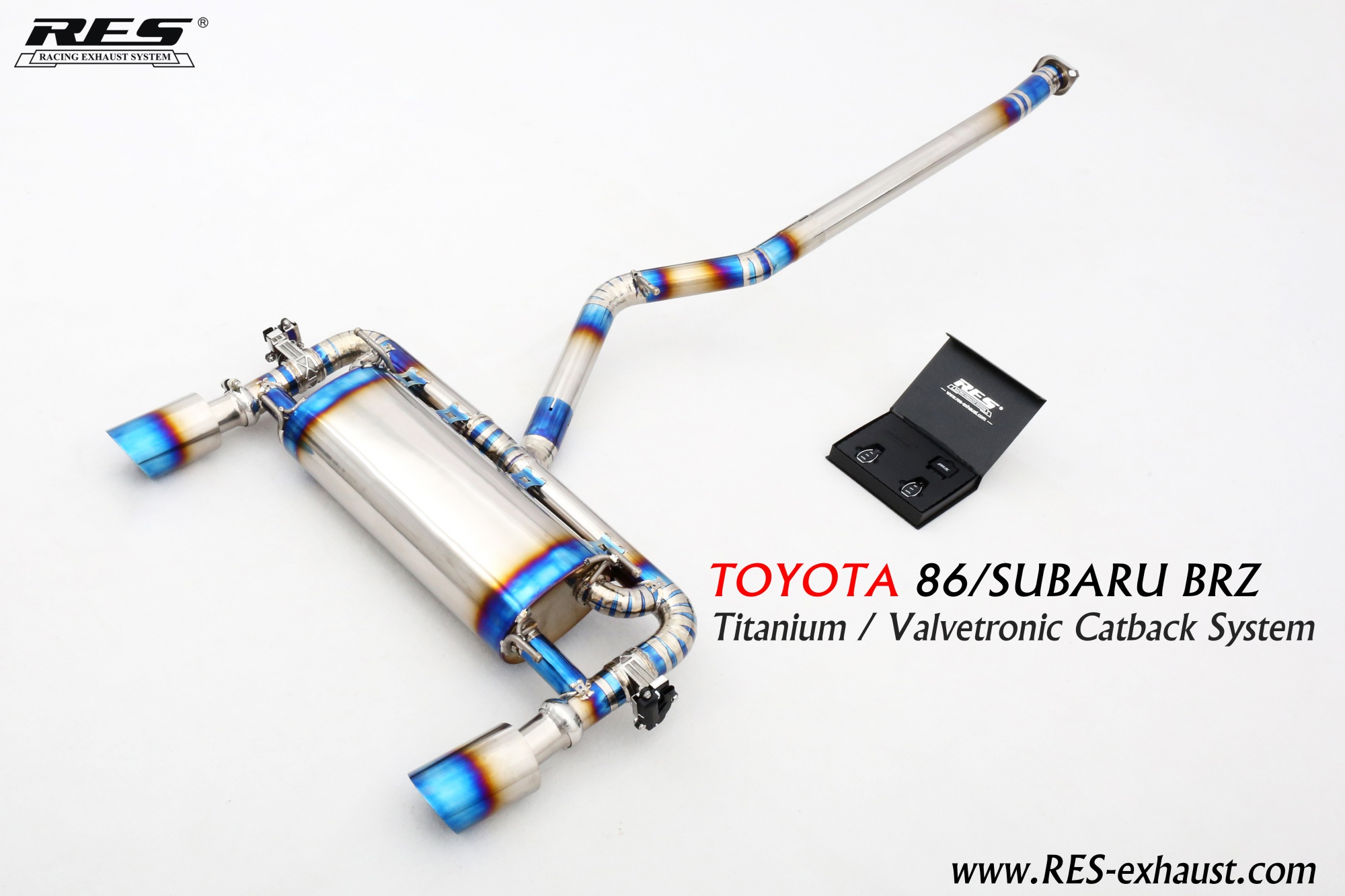Toyota GT86 Titanium / Valvetronic Catback System