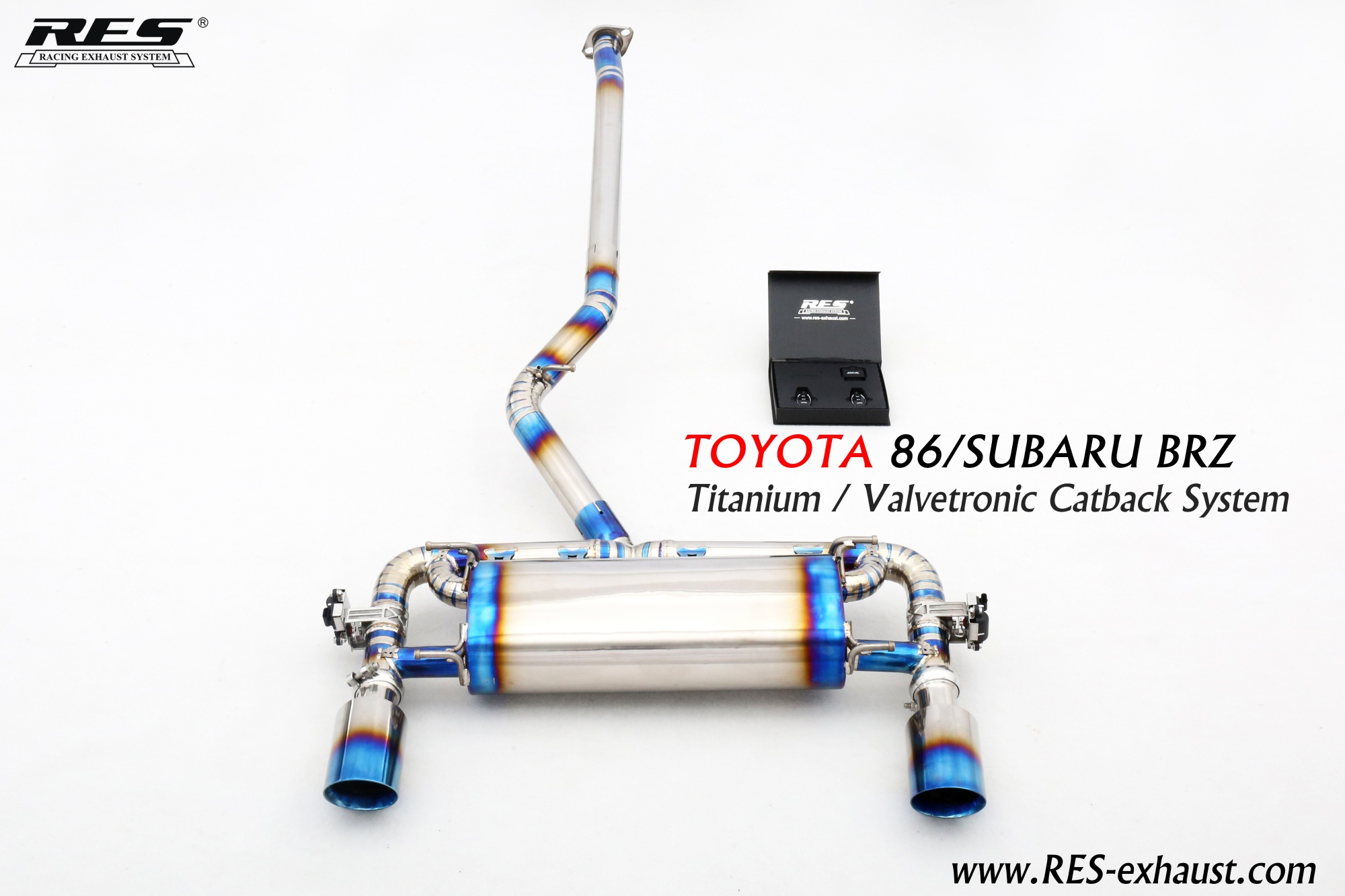 Toyota GT86 Titanium / Valvetronic Catback System