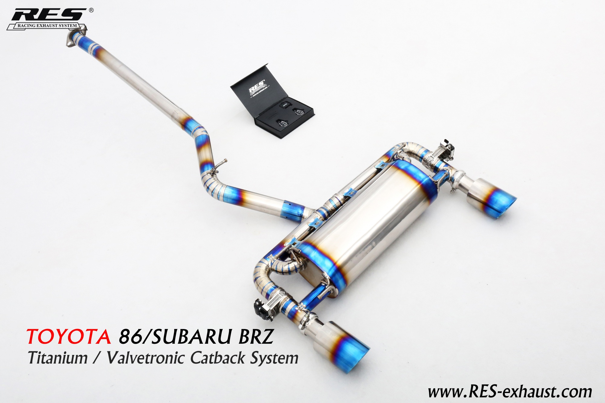 Toyota GT86 Titanium / Valvetronic Catback System