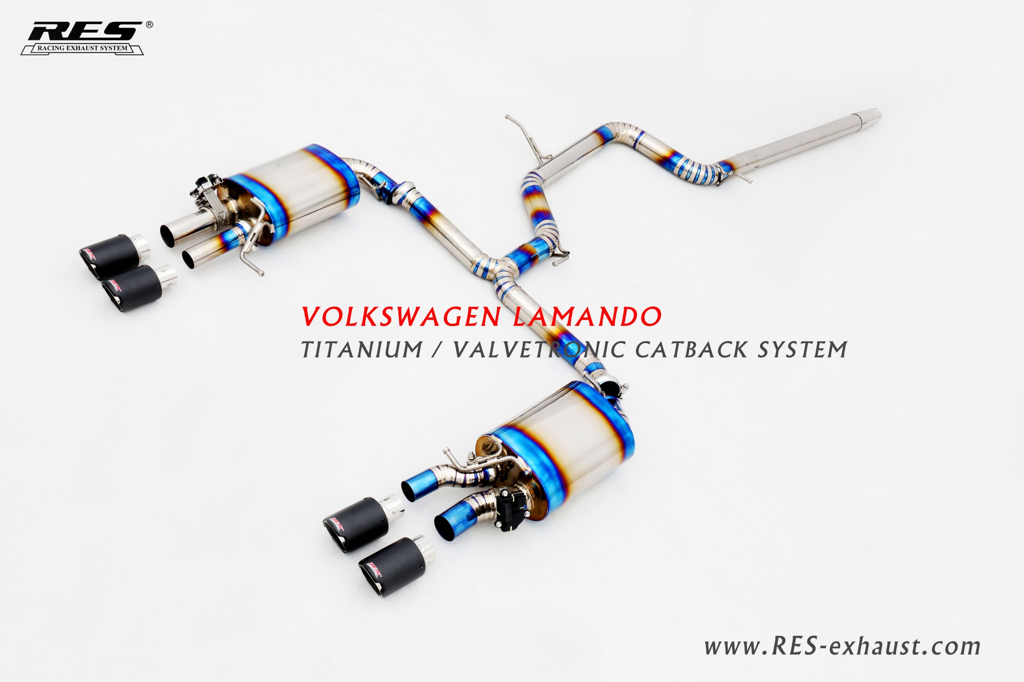 Volkswagen lamando Titanium / Valvetronic Catback System
