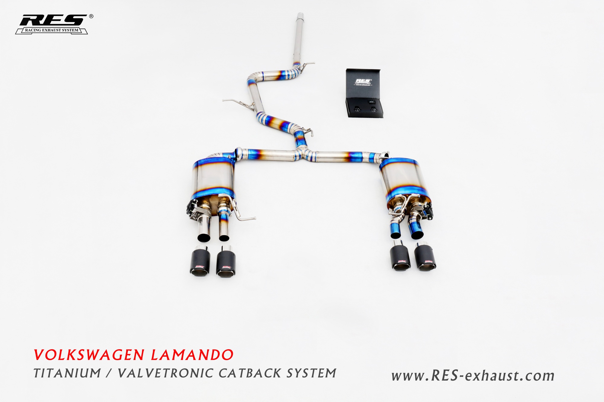 Volkswagen lamando Titanium / Valvetronic Catback System