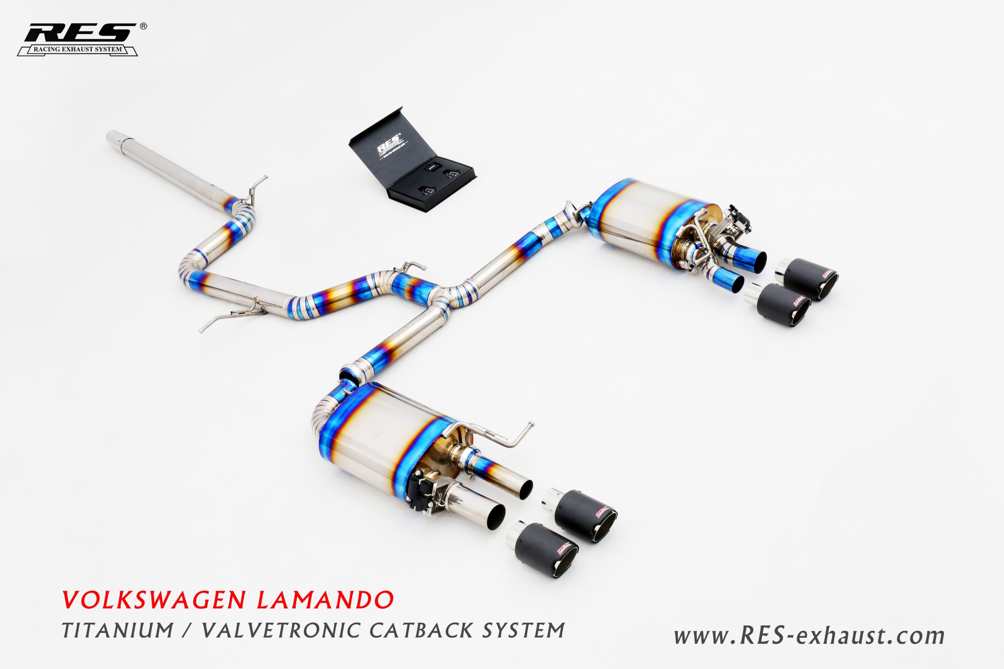 Volkswagen lamando Titanium / Valvetronic Catback System