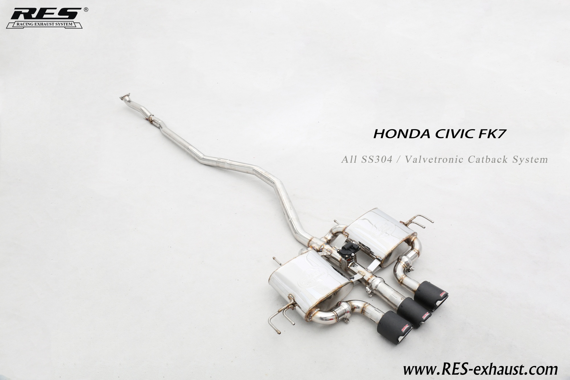 Honda Civic FK7 All SS304 / Valvetronic Catback System