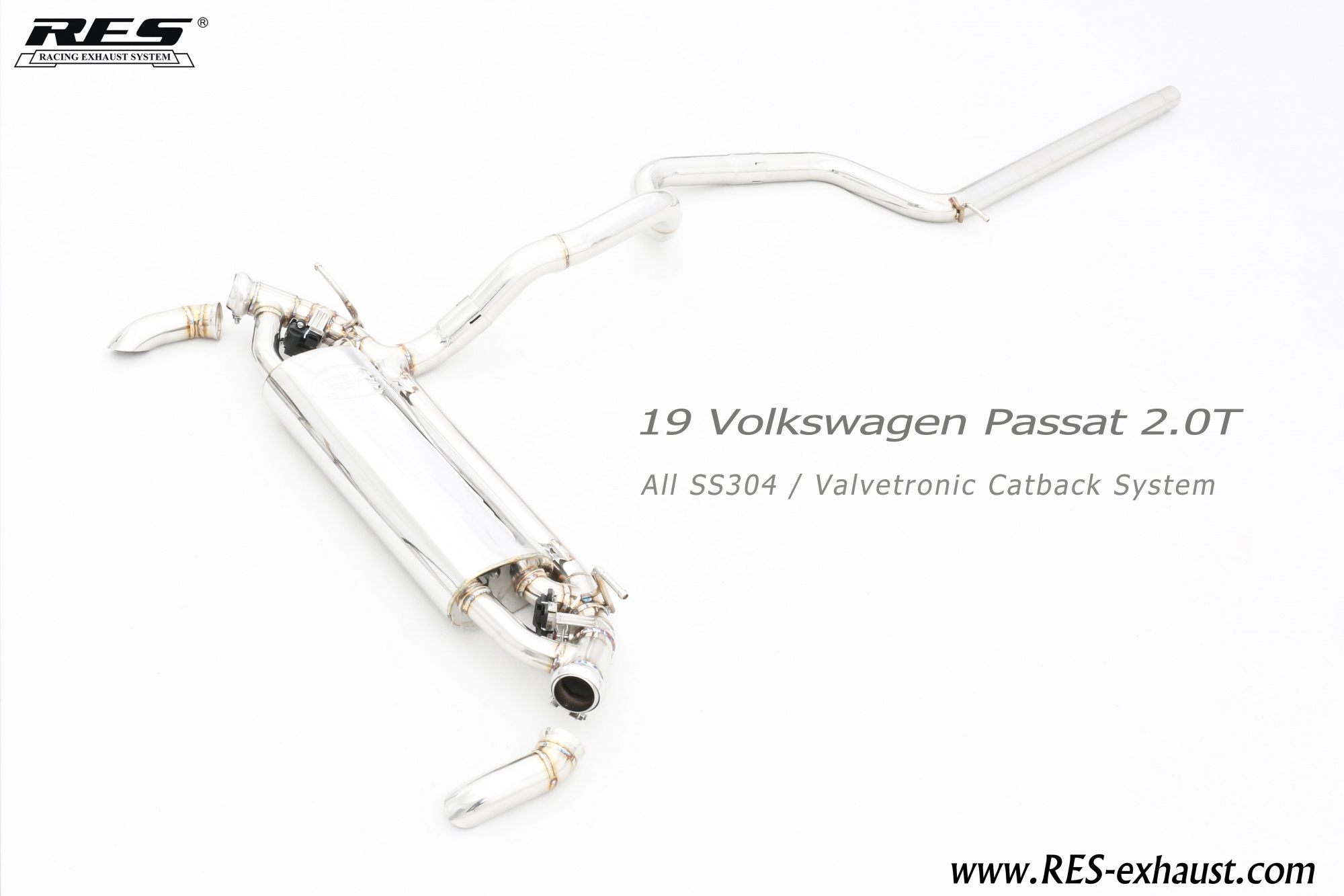 Volkswagen Passat All SS304 / Valvetronic Catback System