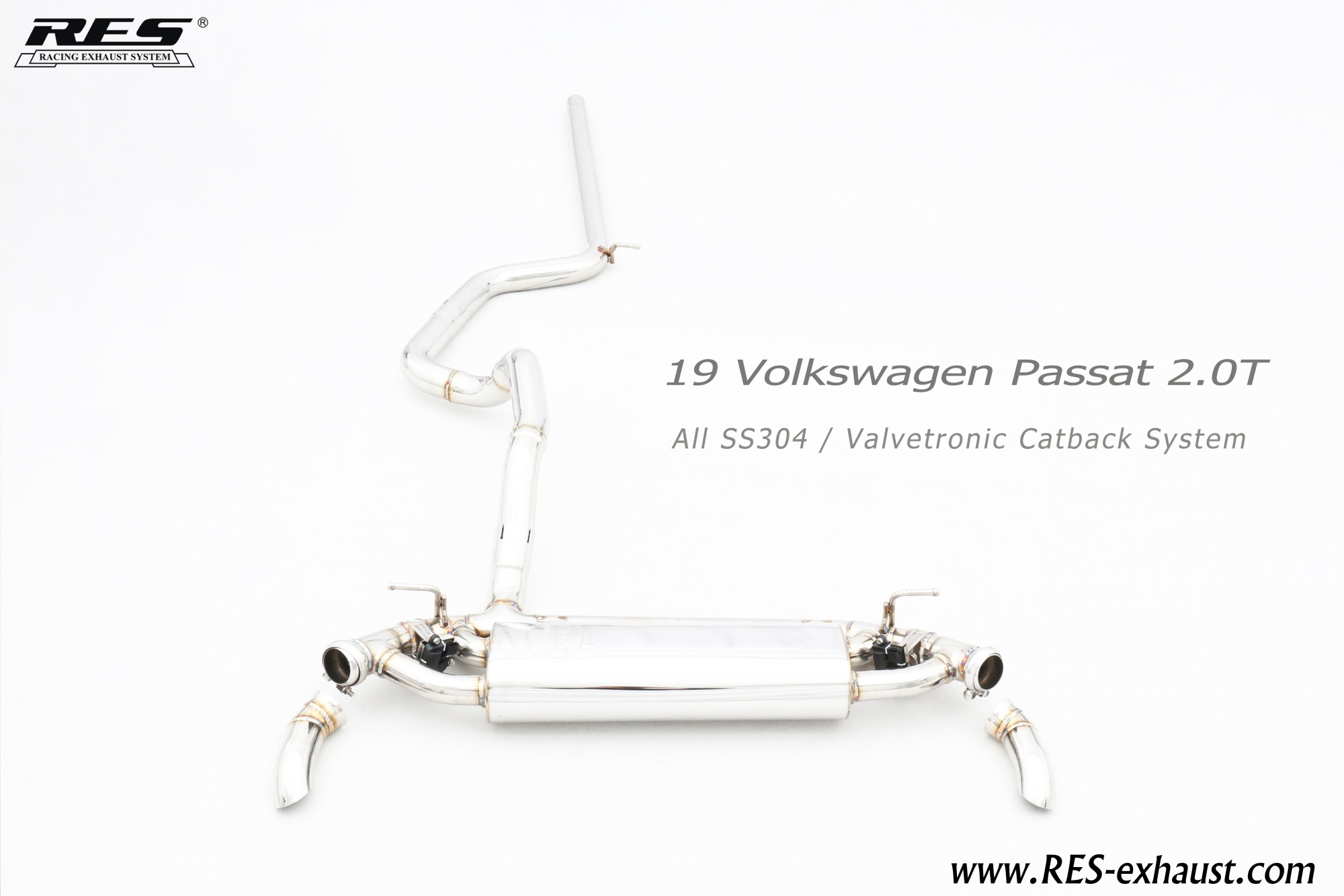 Volkswagen Passat All SS304 / Valvetronic Catback System