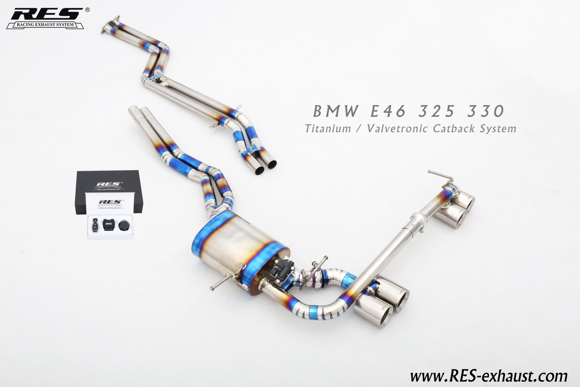 BMW 3 Series E46 Titanium / Valvetronic Catback System