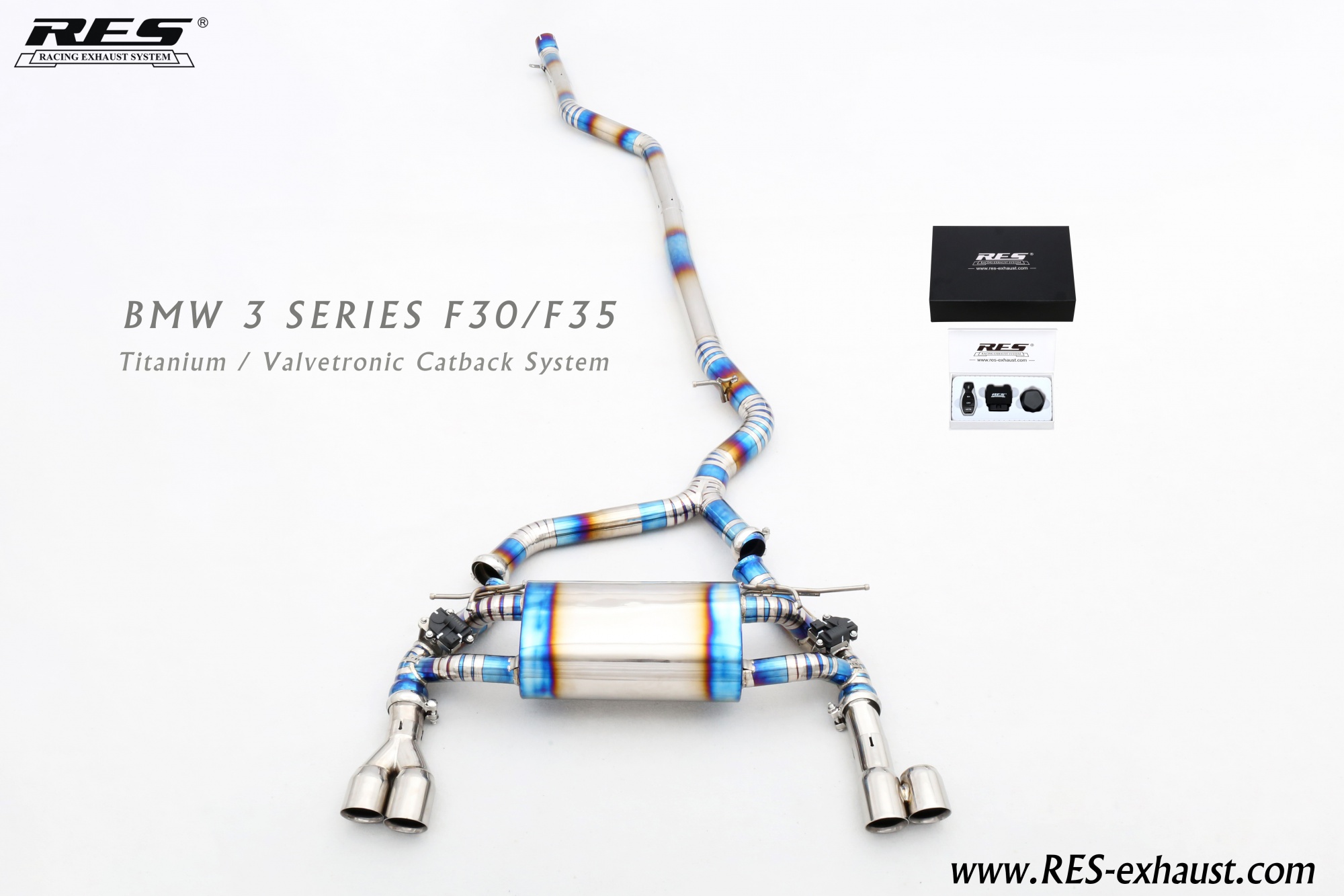 BMW 3 Series F30 Titanium / Valvetronic Catback System