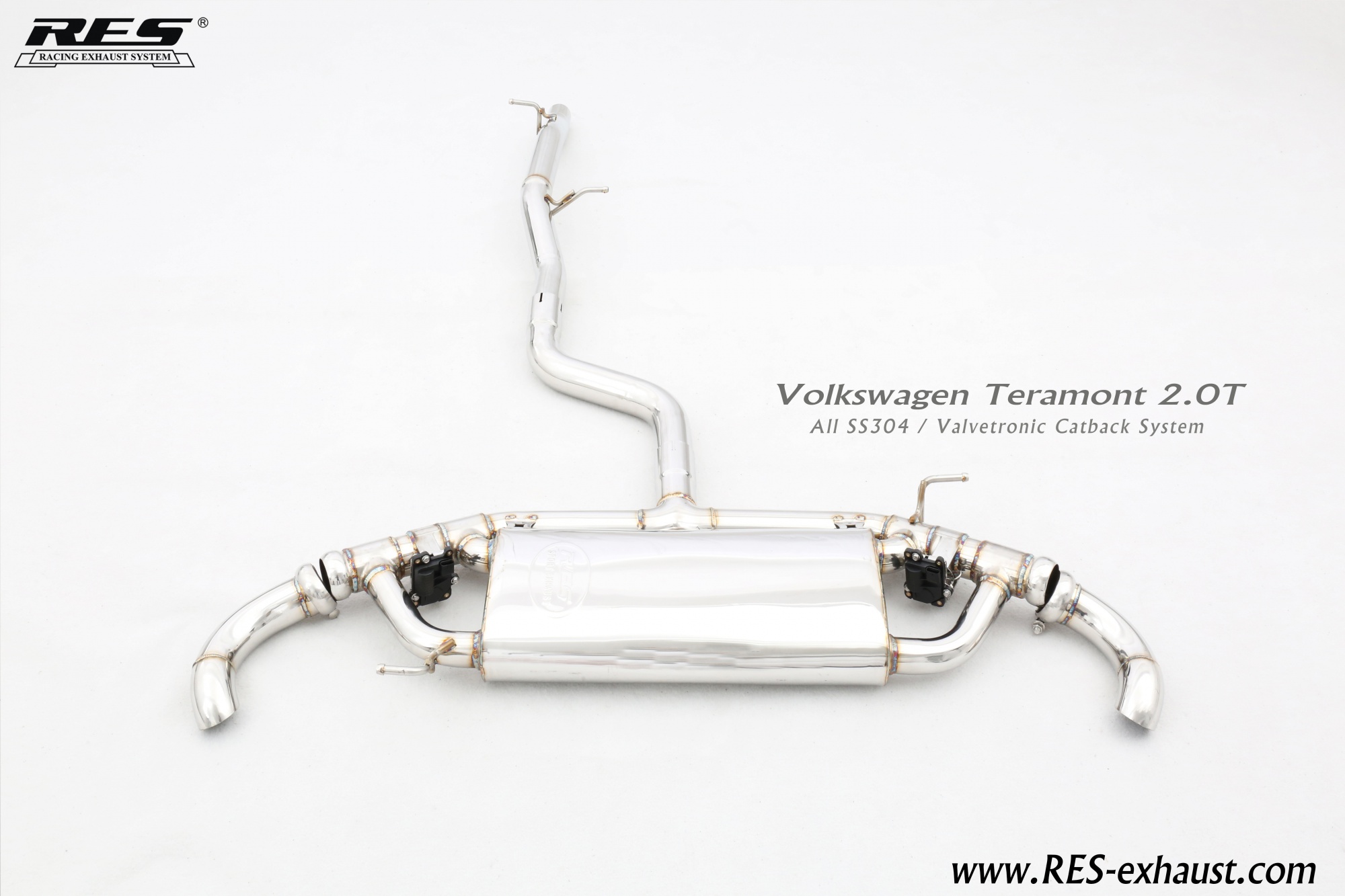 Volkswagen Teramont All SS304 / Valvetronic Catback System