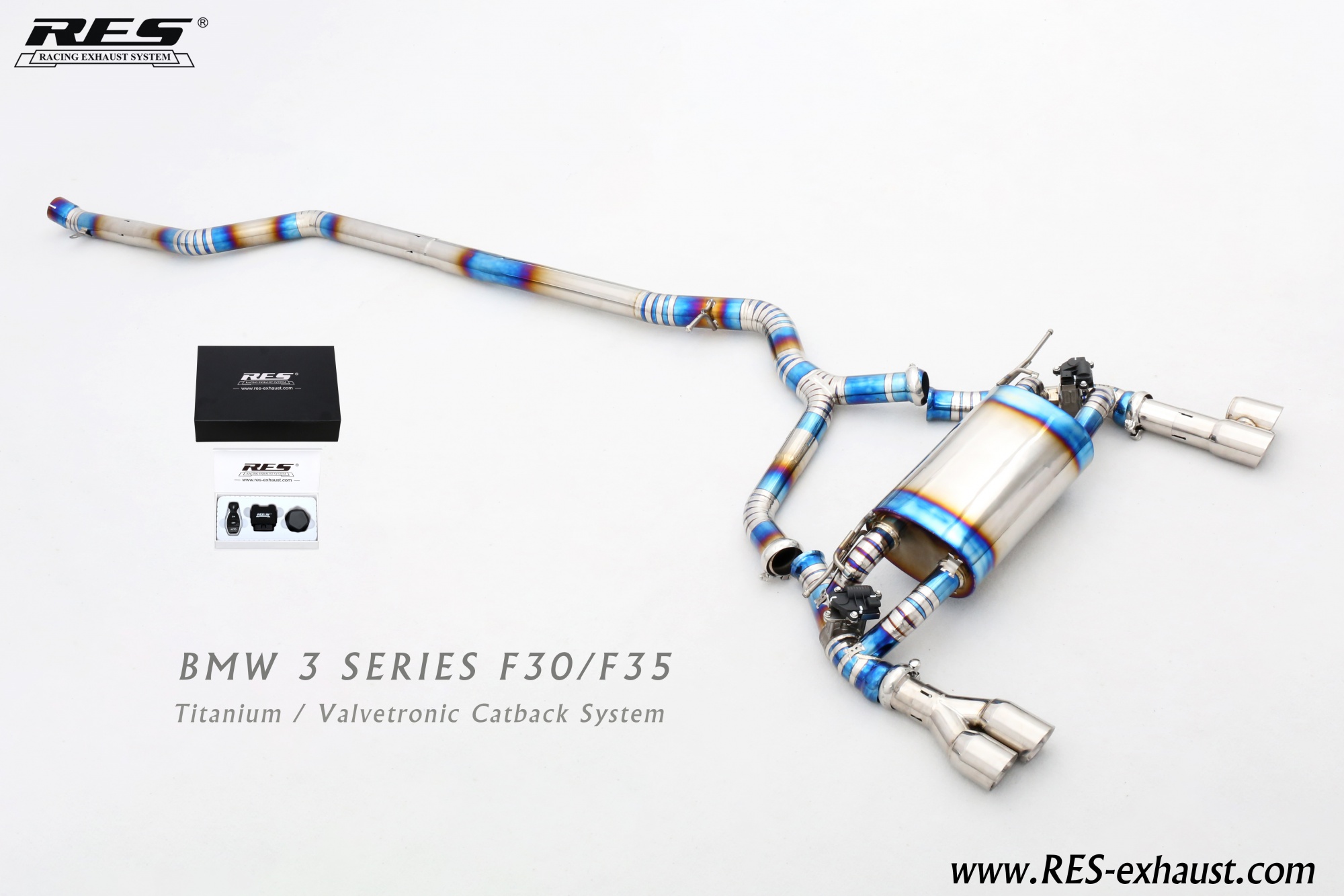 BMW 3 Series F30 Titanium / Valvetronic Catback System