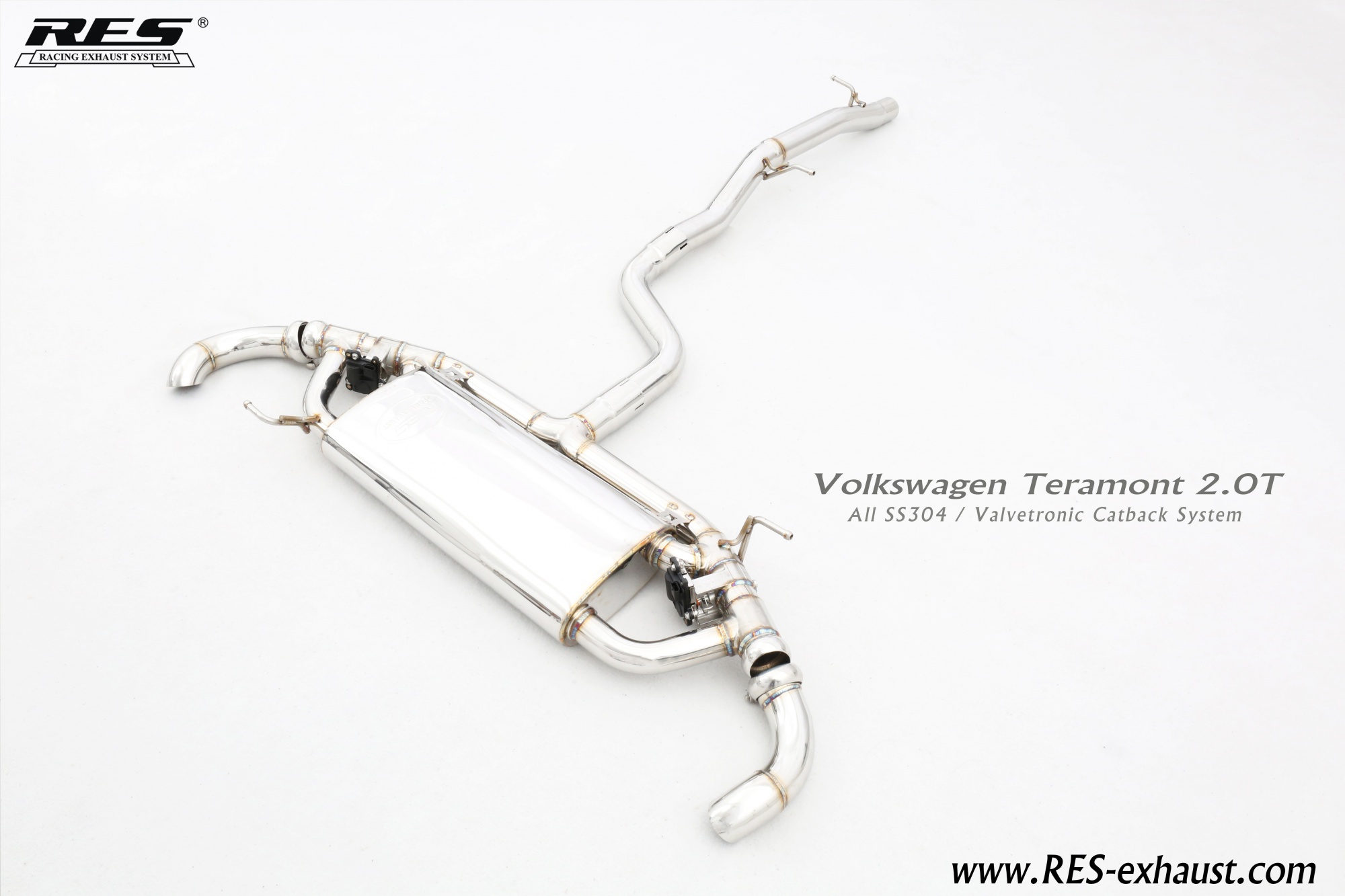 Volkswagen Teramont All SS304 / Valvetronic Catback System
