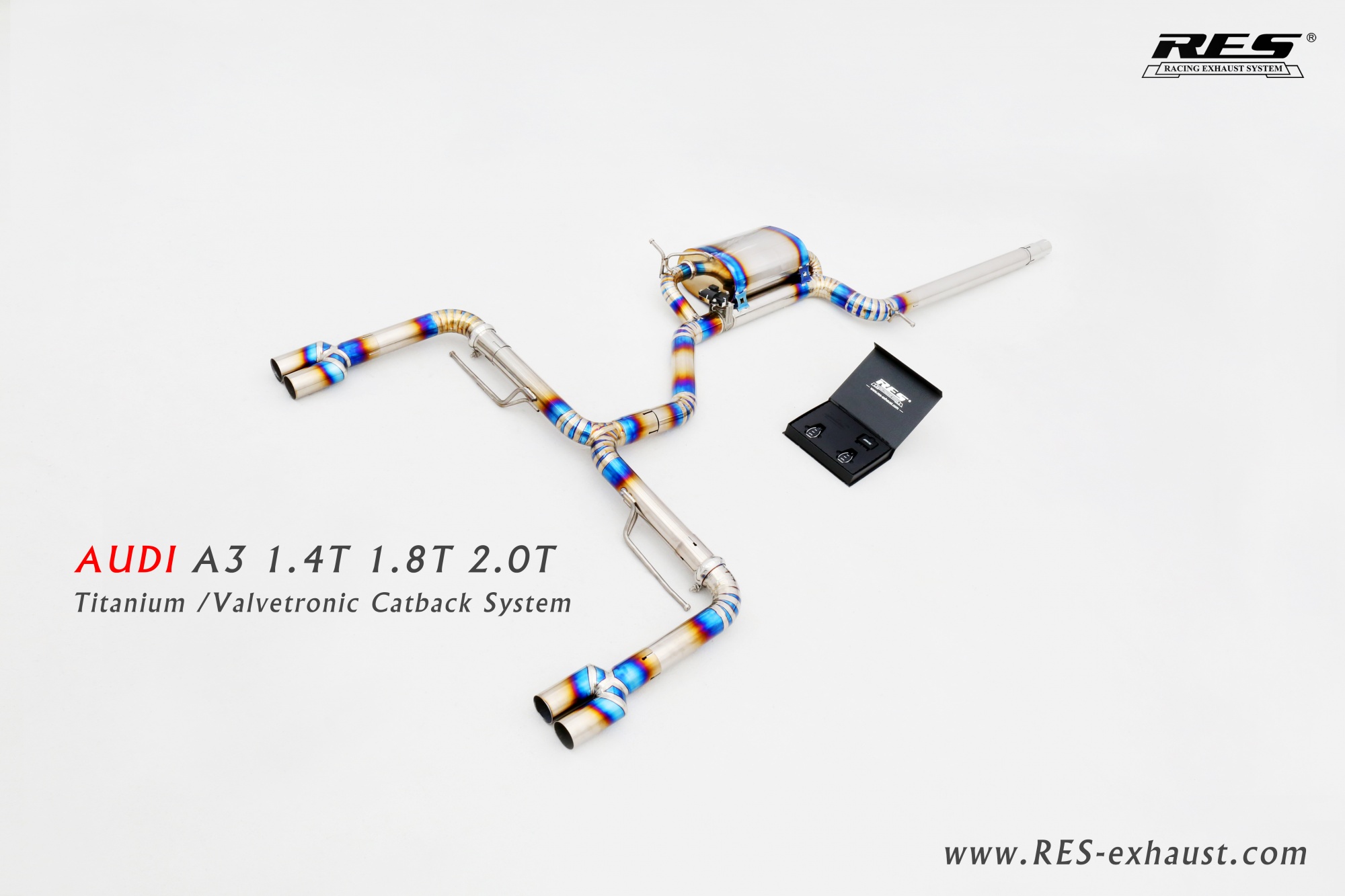 Audi A3 Titanium / Valvetronic Catback System