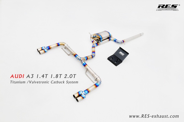 Audi A3 Titanium / Valvetronic Catback System