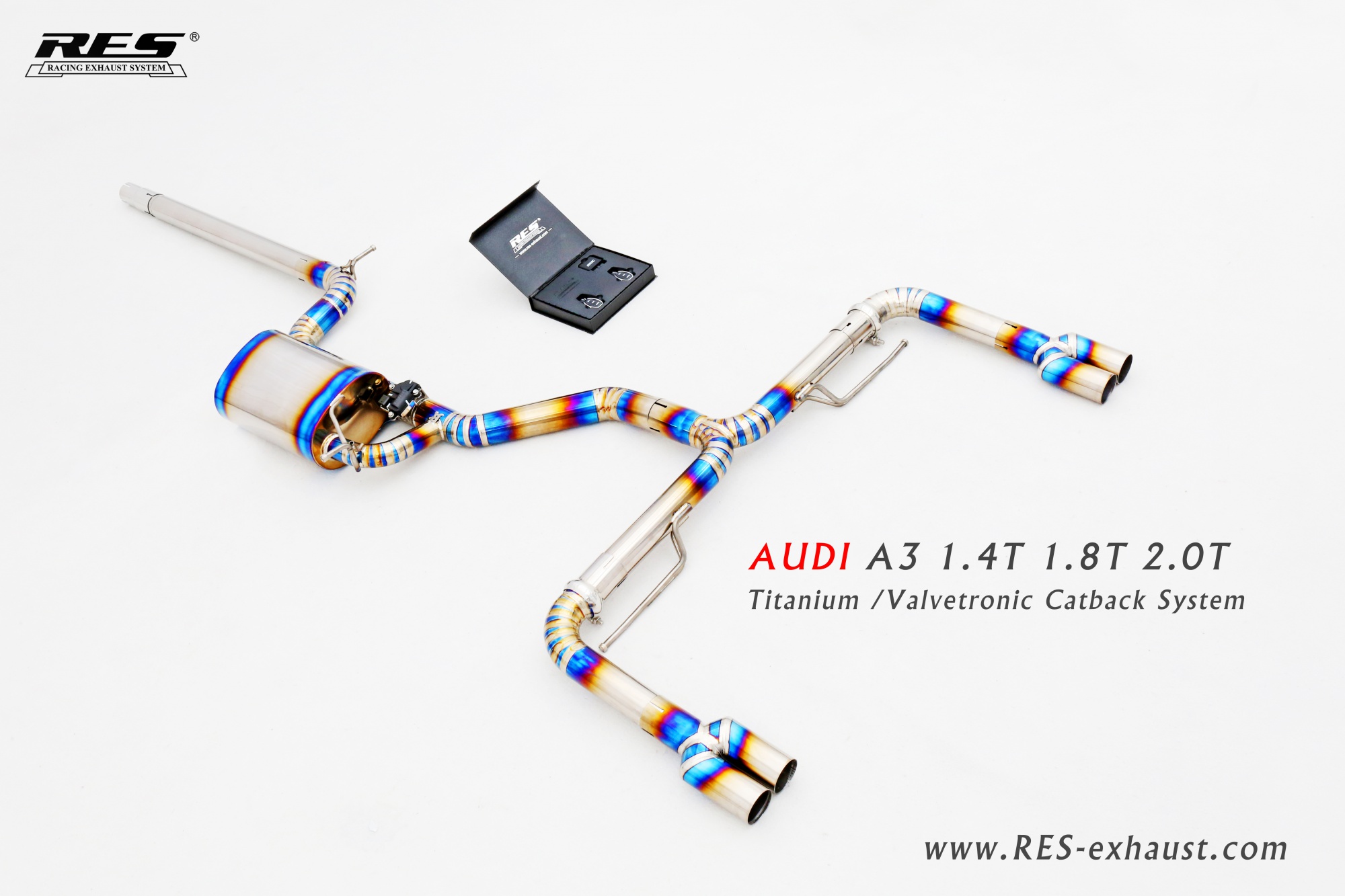 Audi A3 Titanium / Valvetronic Catback System