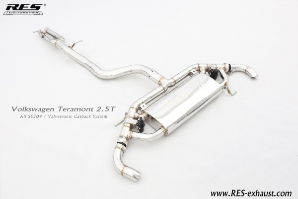 Volkswagen Teramont All SS304 / Valvetronic Catback System