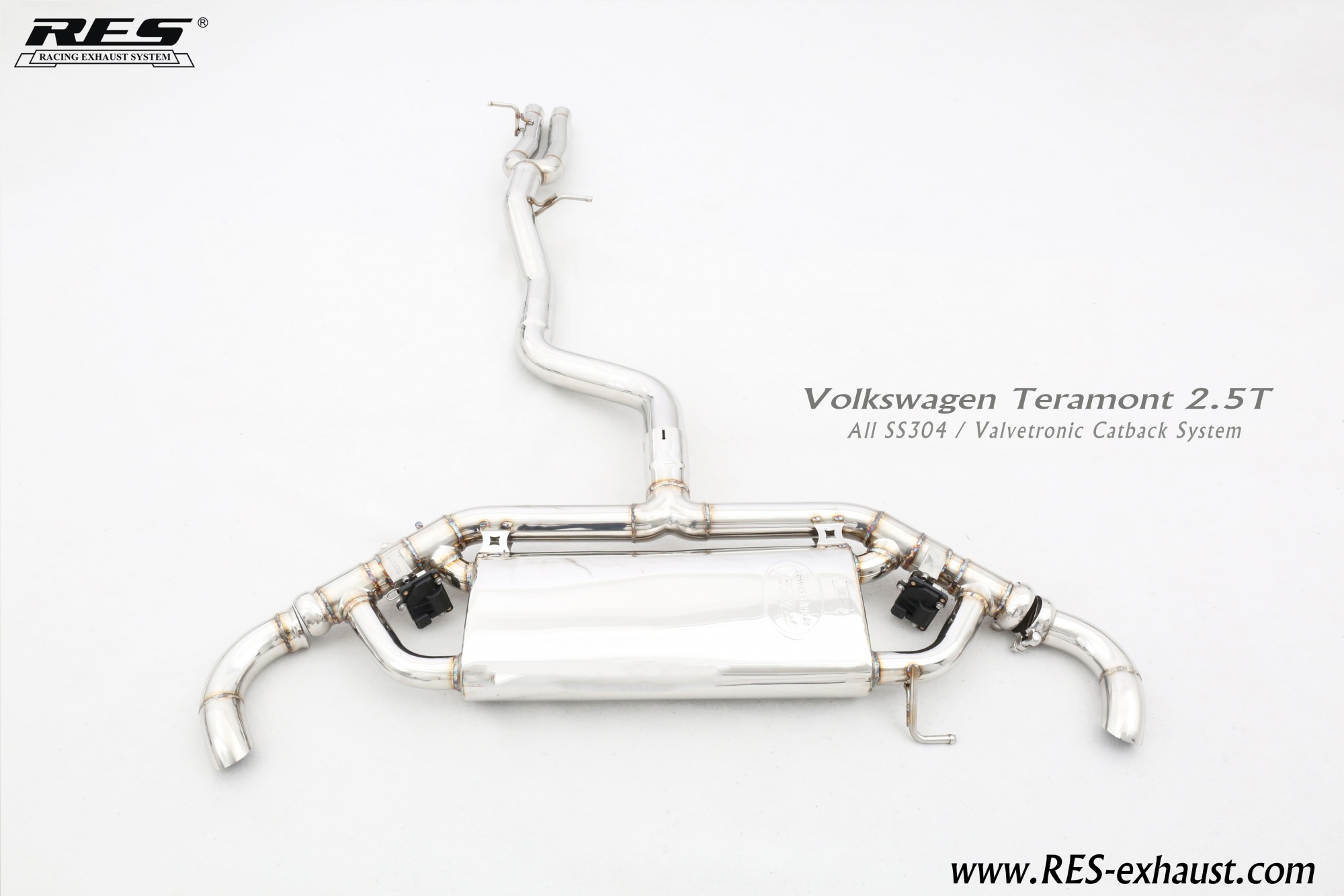 Volkswagen Teramont All SS304 / Valvetronic Catback System