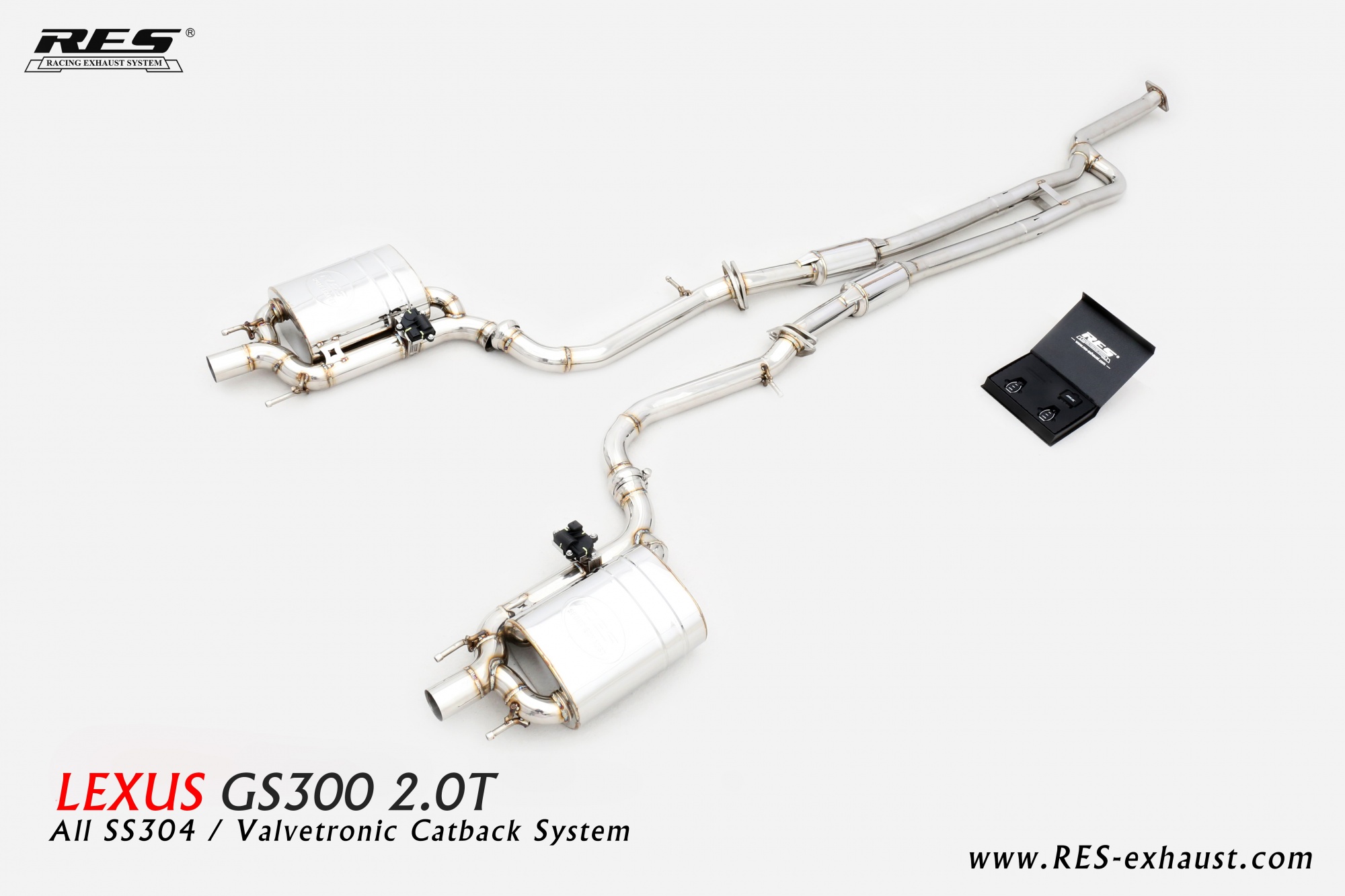Lexus GS200T/GS300 All SS304 / Valvetronic Catback System