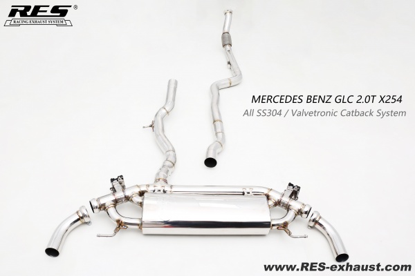 Mercedes-Benz X254 All SS304 / Valvetronic Catback System