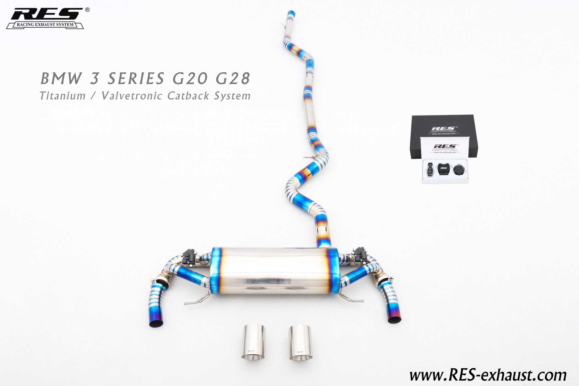 BMW 3 Series G20  Titanium / Valvetronic Catback System