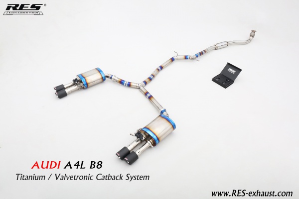 Audi A4 B8 Titanium / Valvetronic Catback System