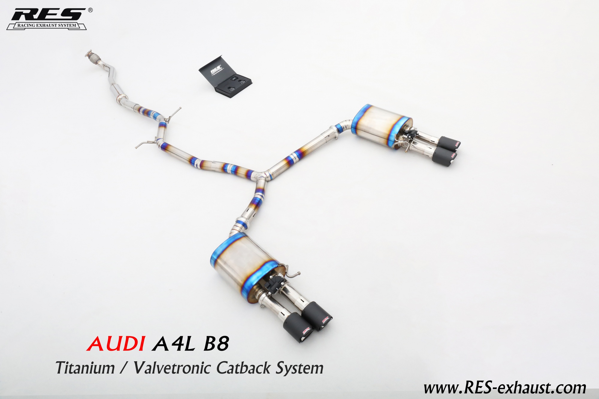 Audi A4 B8 Titanium / Valvetronic Catback System