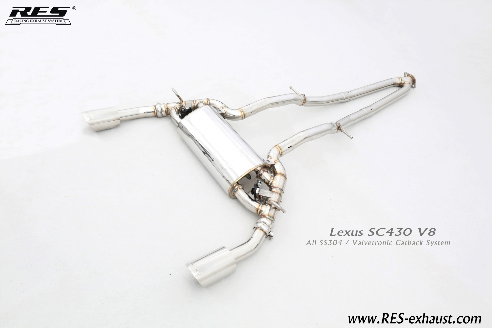 Lexus SC430 All SS304 / Valvetronic Catback System