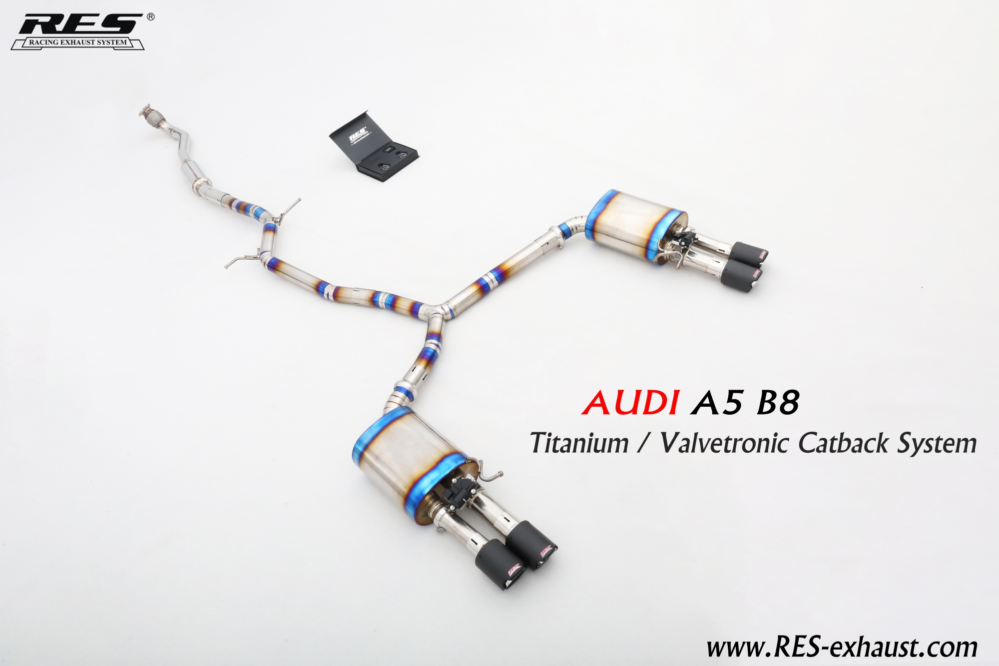 Audi A5 B8 Titanium / Valvetronic Catback System