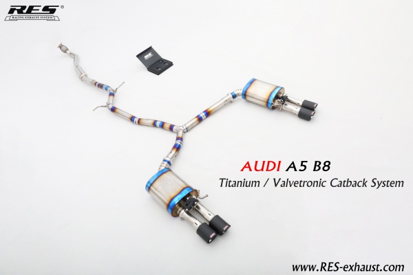 Audi A5 B8 Titanium / Valvetronic Catback System