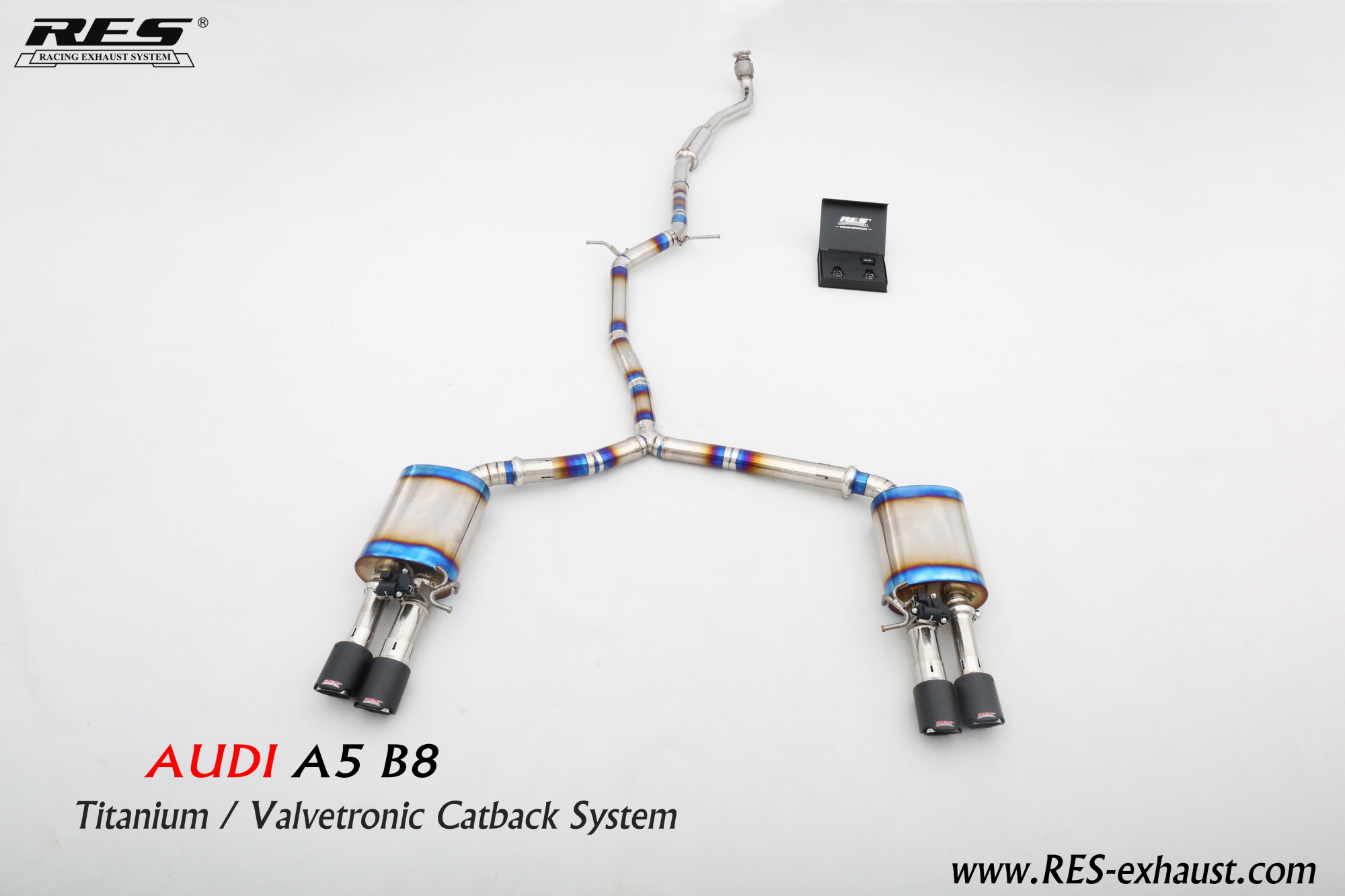 Audi A5 B8 Titanium / Valvetronic Catback System
