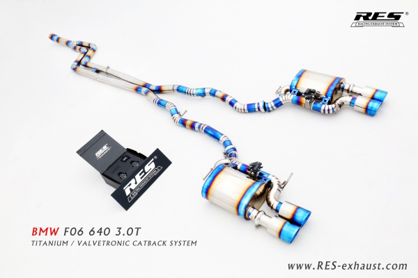BMW 6 Series F06/F13 Titanium / Valvetronic Catback System