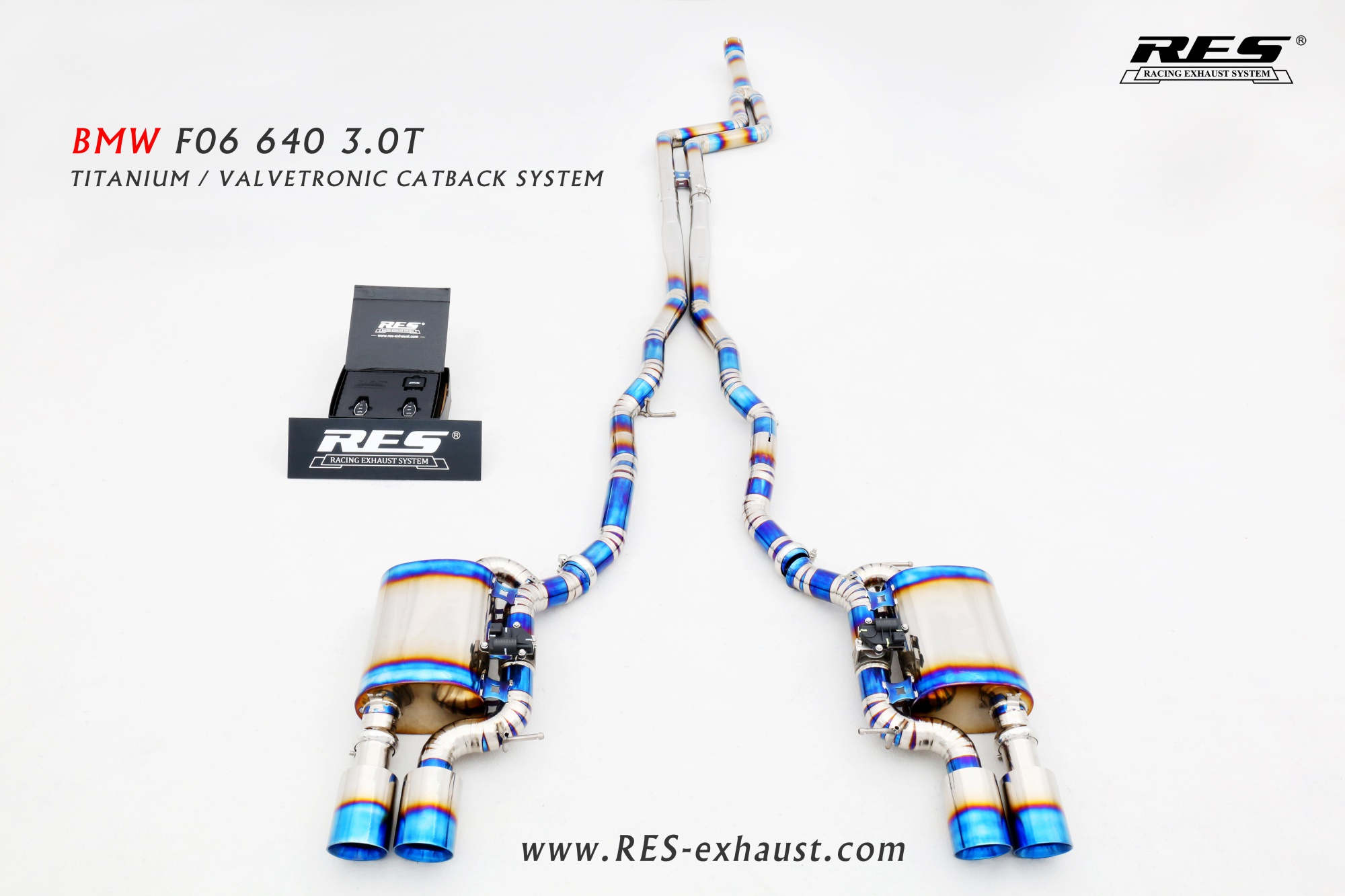 BMW 6 Series F06/F13 Titanium / Valvetronic Catback System