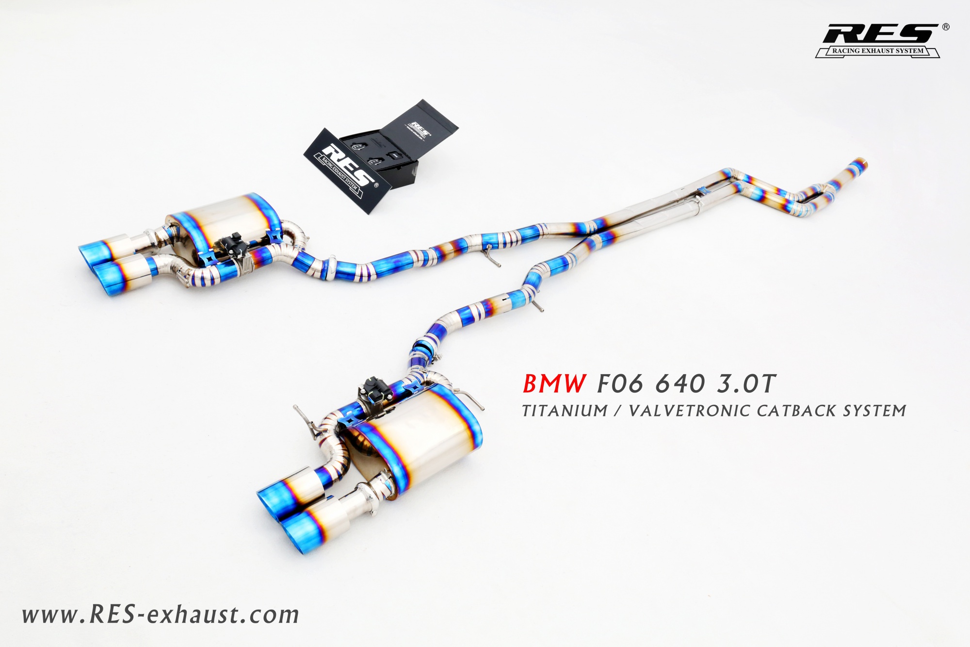 BMW 6 Series F06/F13 Titanium / Valvetronic Catback System