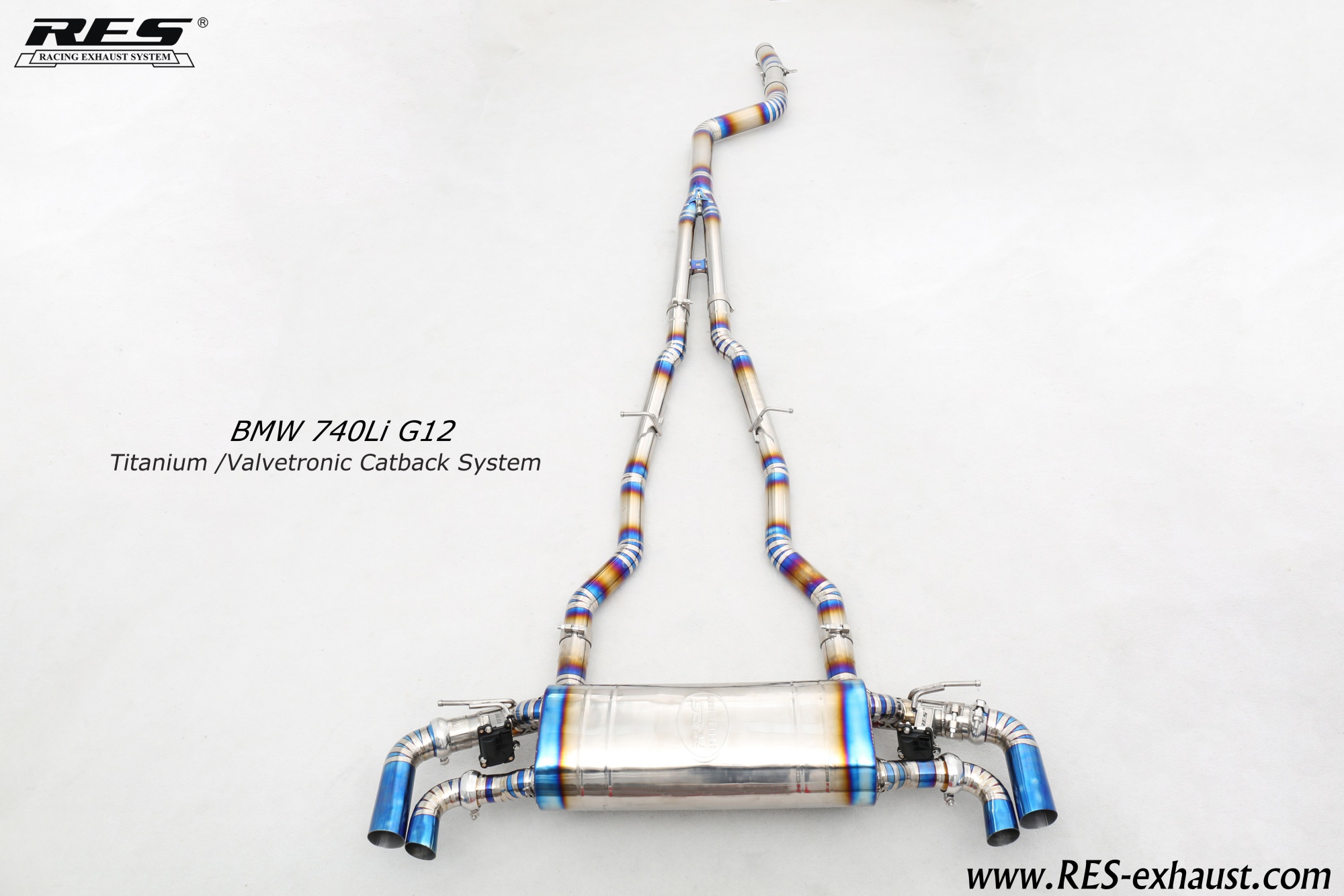 BMW 7 Series G12 Titanium / Valvetronic Catback System