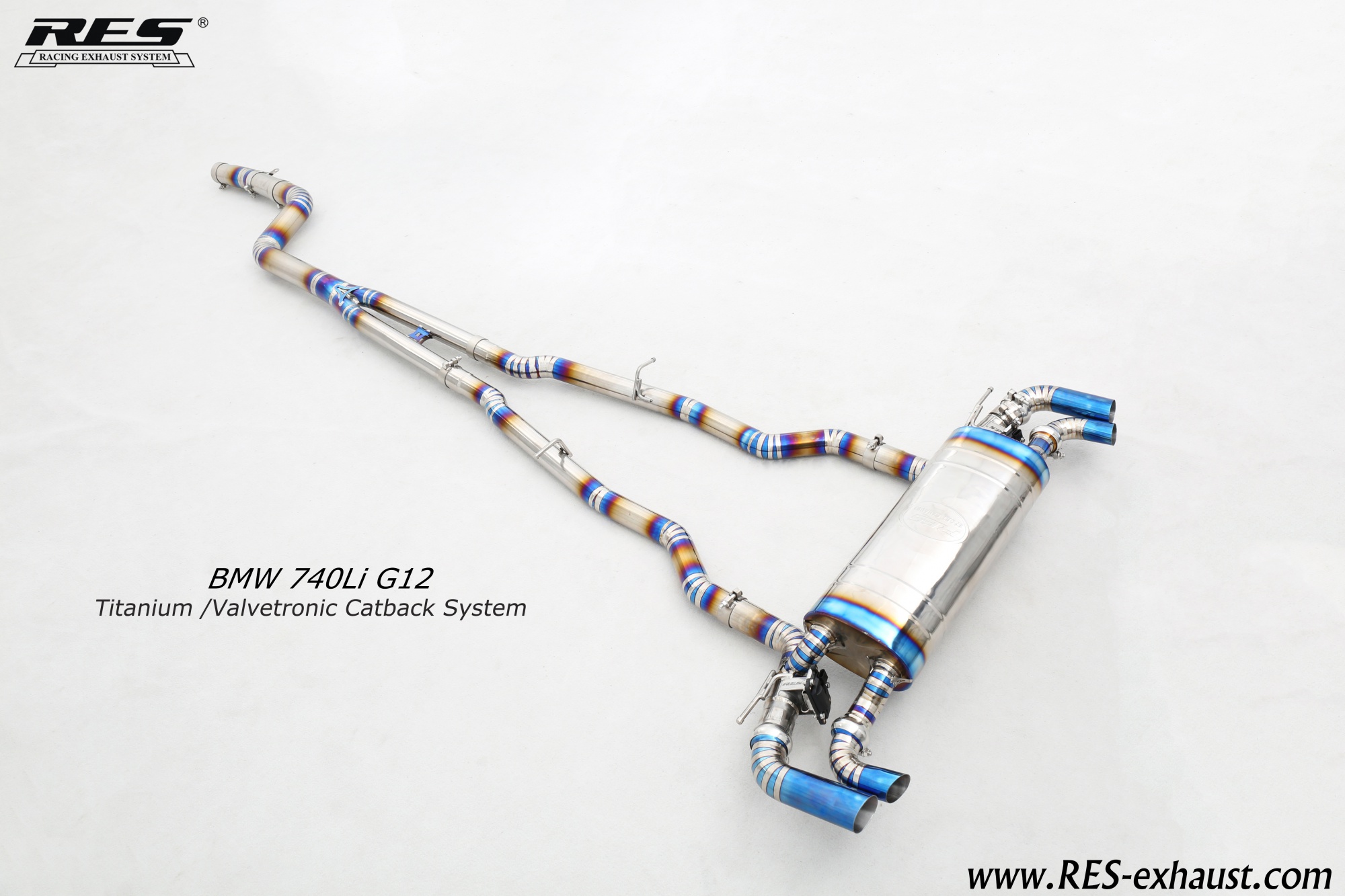 BMW 7 Series G12 Titanium / Valvetronic Catback System