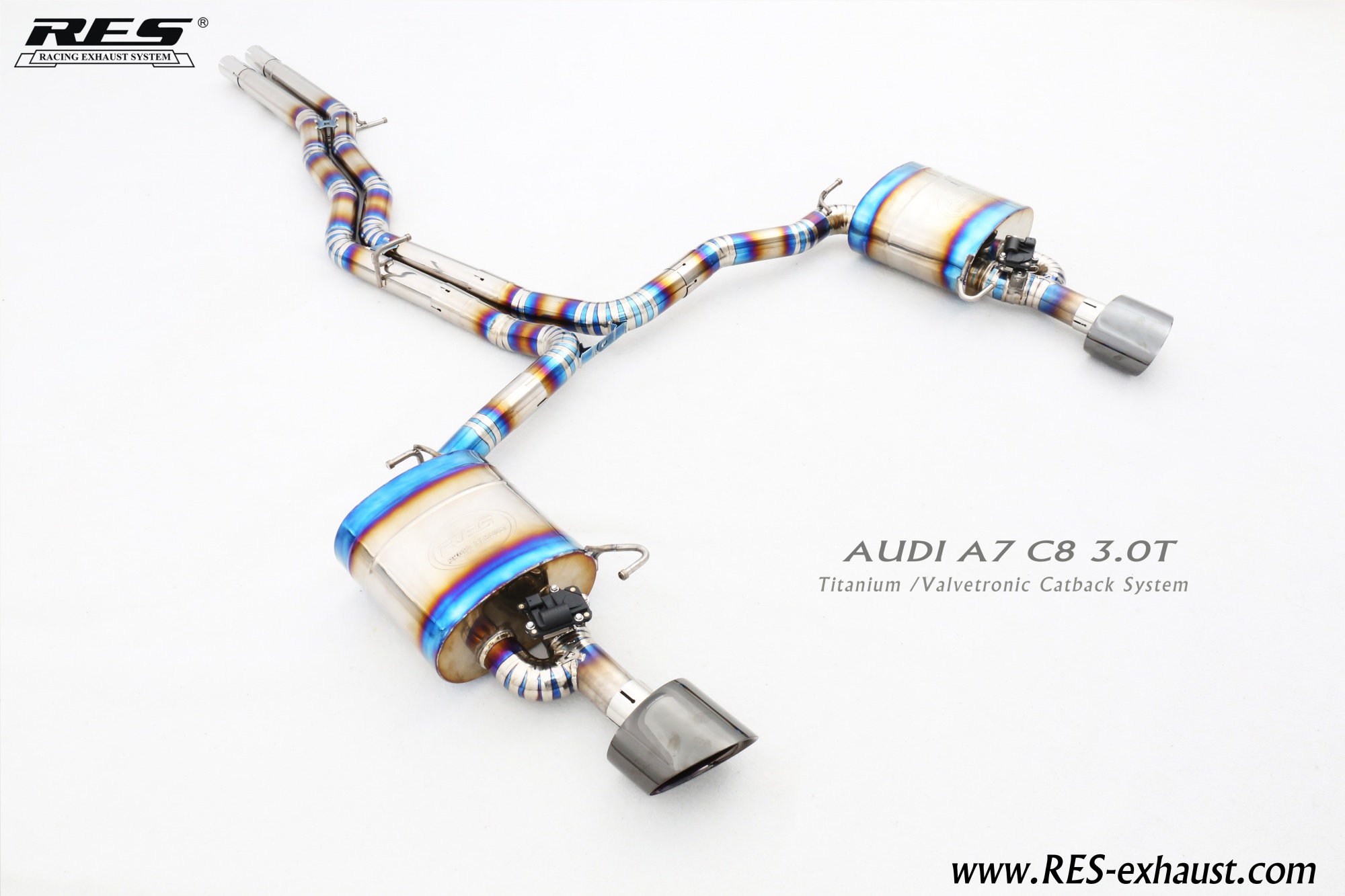 Audi A7 C8 3.0T Titanium / Valvetronic Catback System
