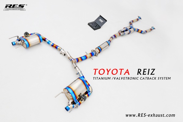Toyota  Reiz All SS304 / Valvetronic Catback System