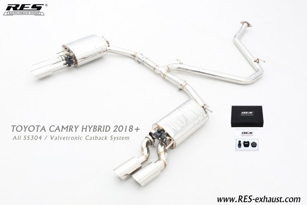 Toyota Camry All SS304 / Valvetronic Catback System