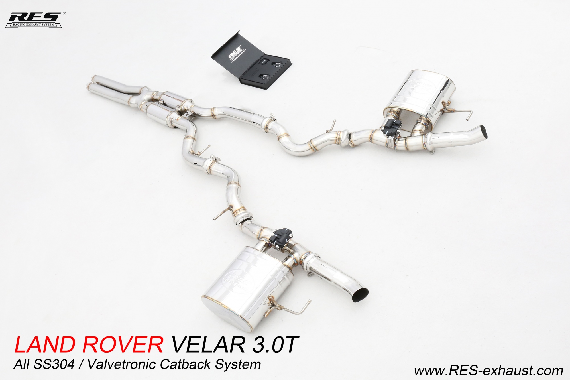 Land Rover Velar All SS304 / Valvetronic Catback System