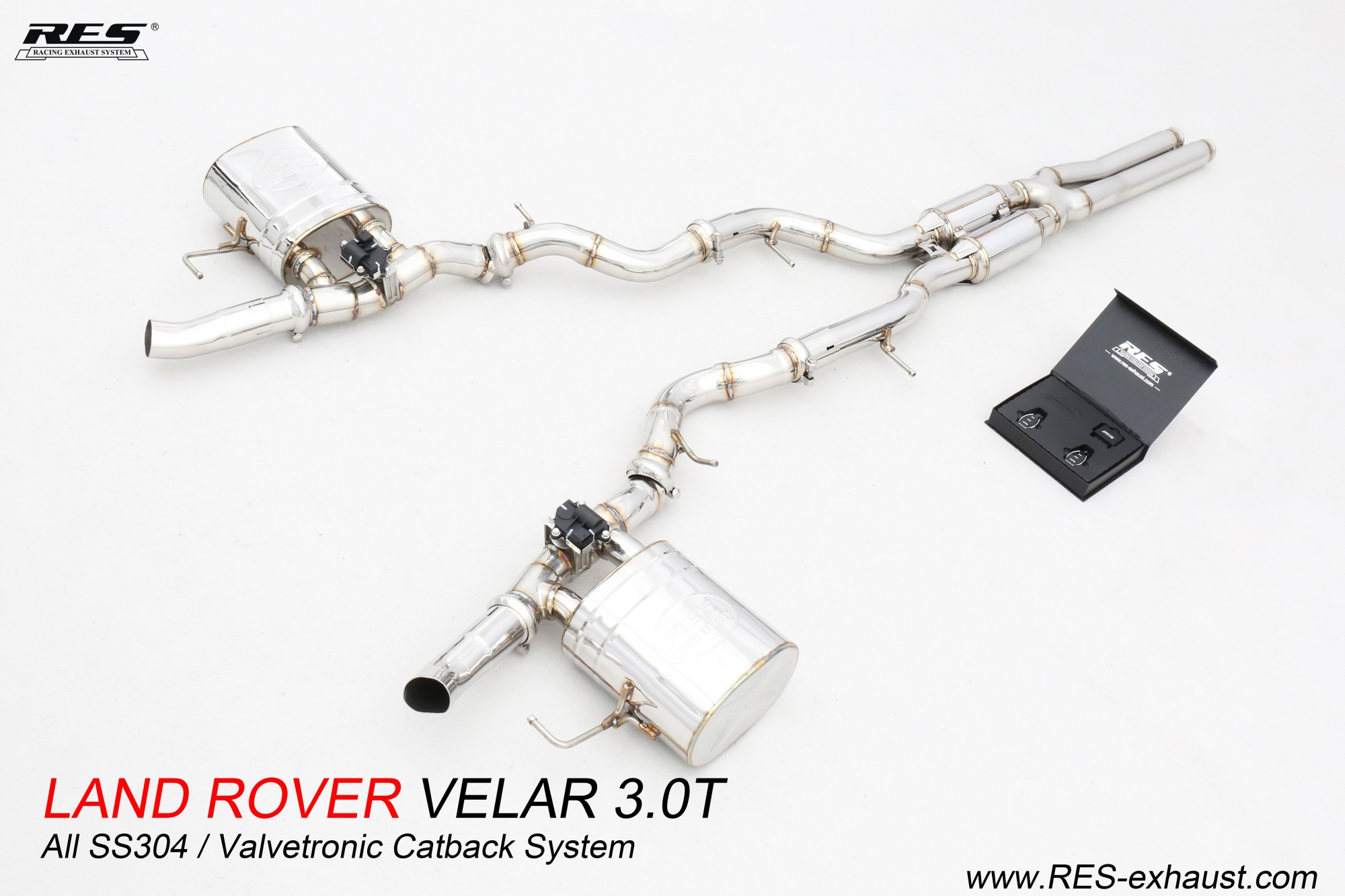 Land Rover Velar All SS304 / Valvetronic Catback System