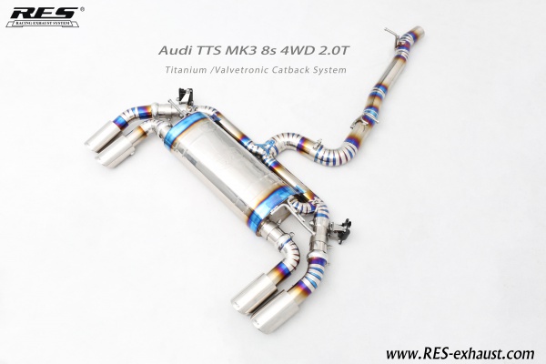 Audi TTS Titanium / Valvetronic Catback System