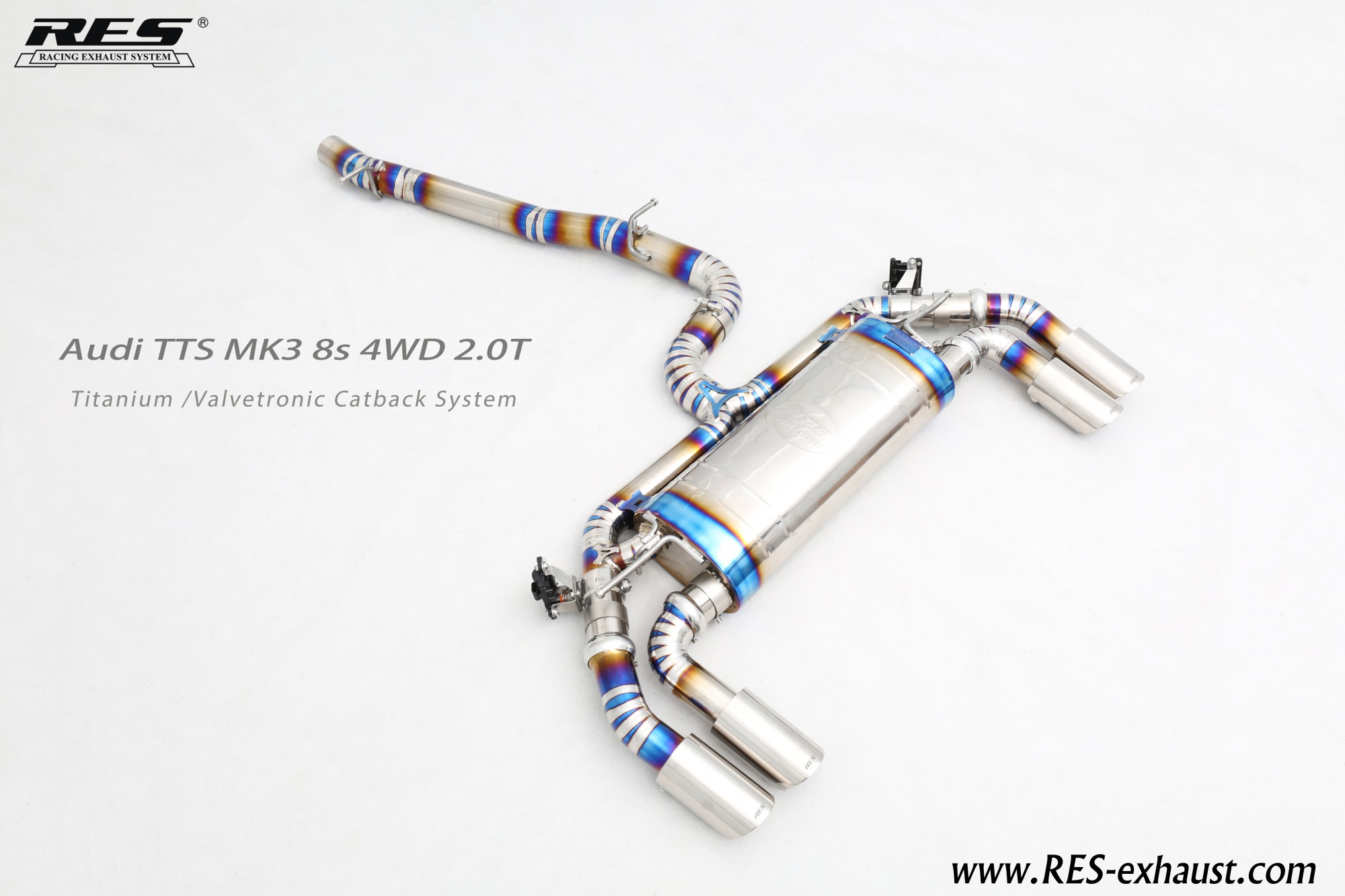 Audi TTS Titanium / Valvetronic Catback System