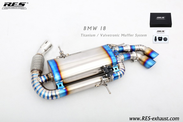 BMW I8 Titanium / Valvetronic Catback System