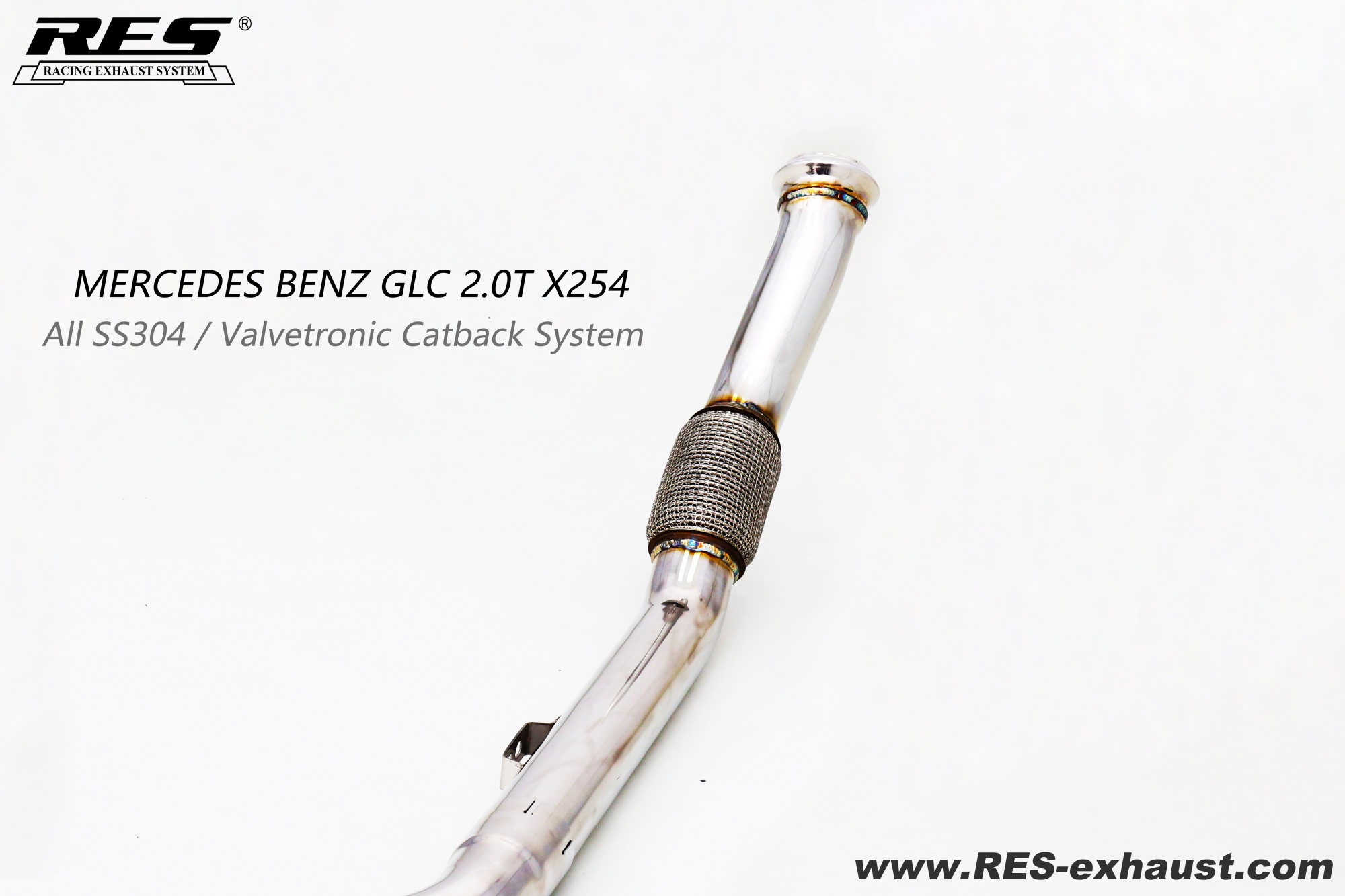Mercedes-Benz X254 All SS304 / Valvetronic Catback System