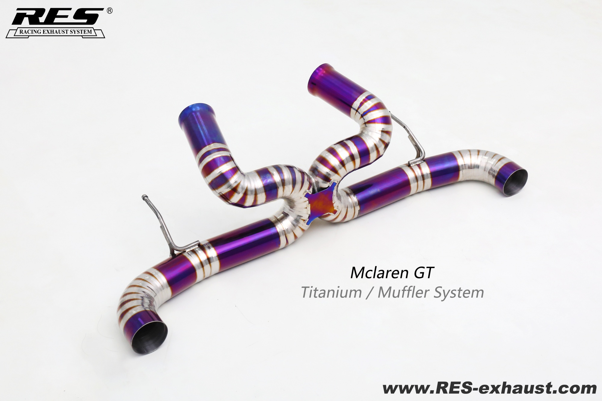 Mclaren GT  Titanium / Muffler System